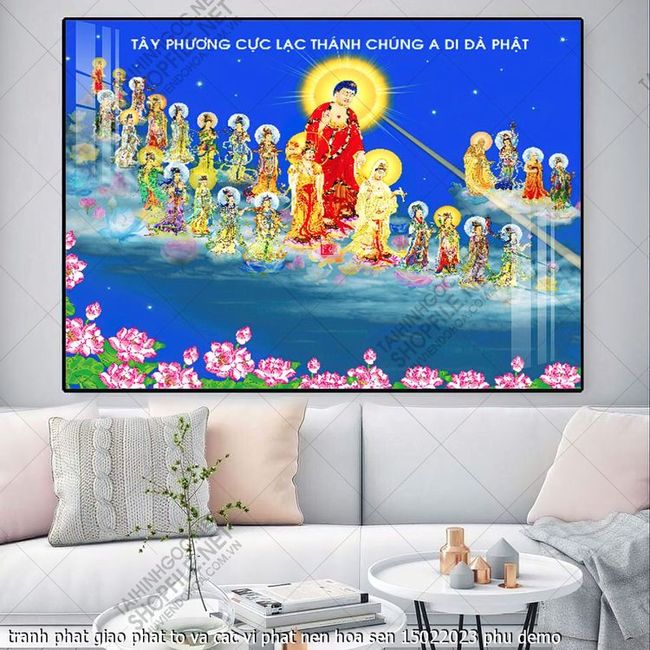 tranh phat giao phat to va cac vi phat nen hoa sen 15022023 phu